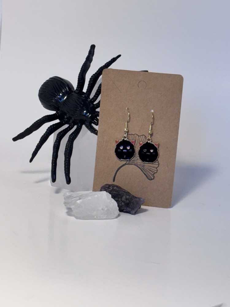 Handmade Halloween Dangle Earrings
