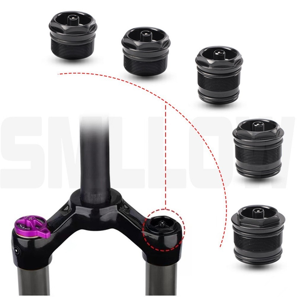 Bicycle Air Fork Cap Assembly Bicycle Air Fork Cap Assembly Front Fork Valve Nut