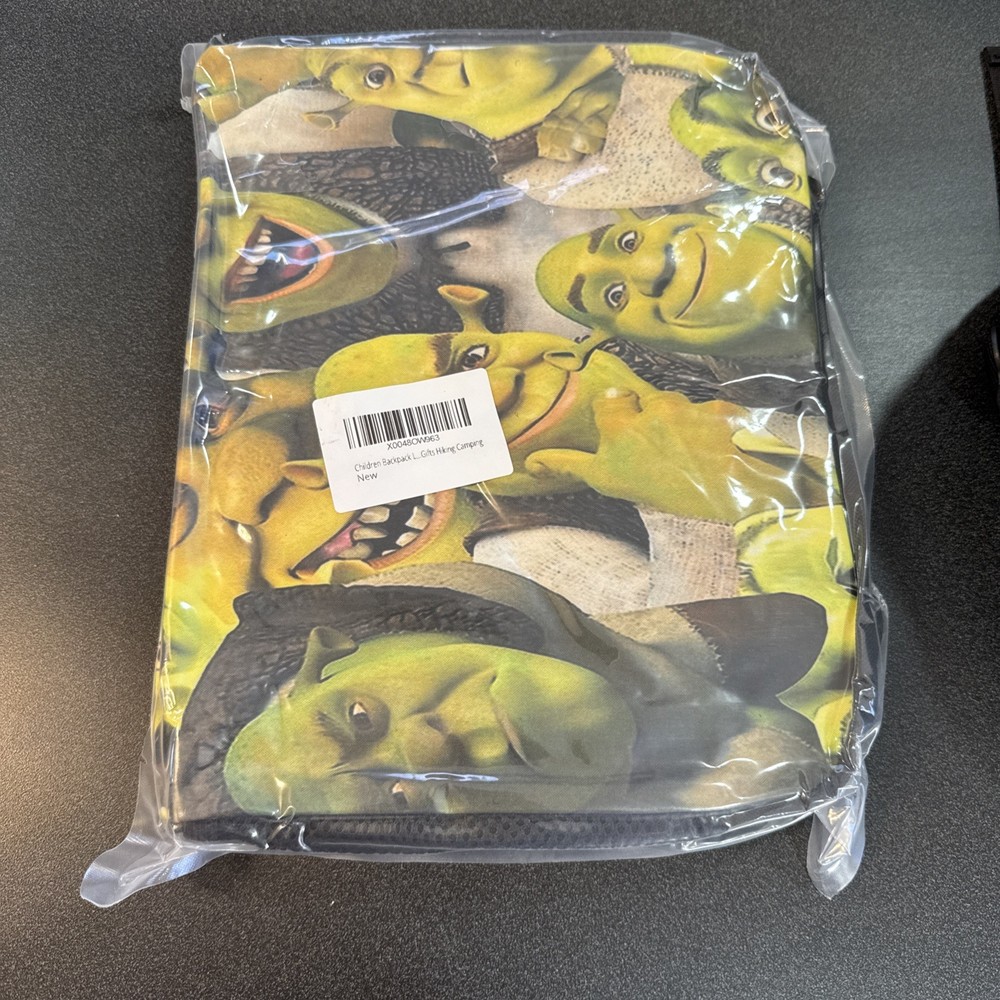 Shrek-Themed Backpack Design back to school fun backpack