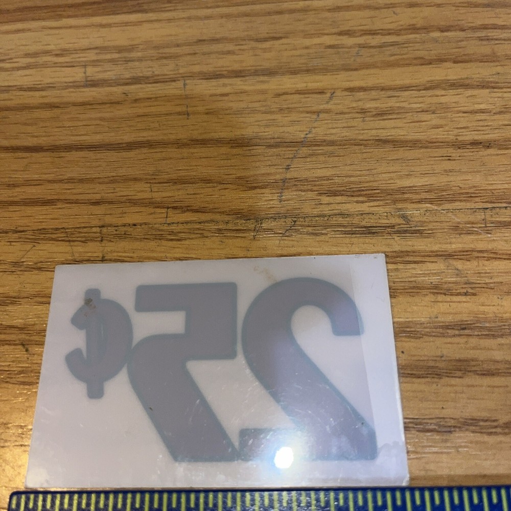 slot machine Decals .25 Cents/BA