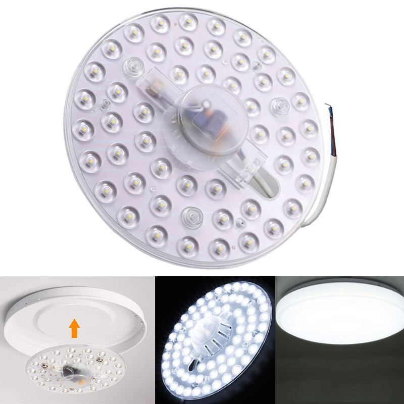 24W 6500K White Ceiling LED Light Replacement AC LED Light Engine Retrofit Kit