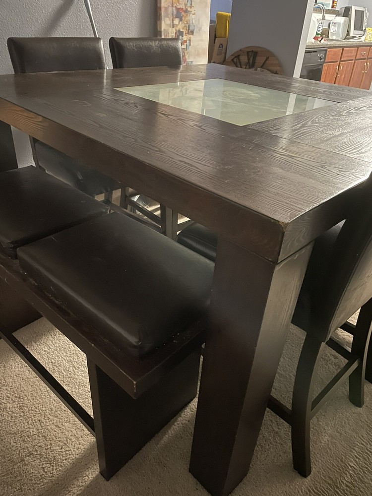 kitchen table set for 6