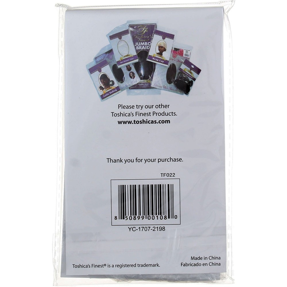 2 Pack Toshica's Finest Shower Cap, 4 Ct