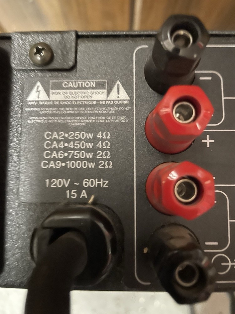 Crest Audio CA6 2-Channel Power Amplifier