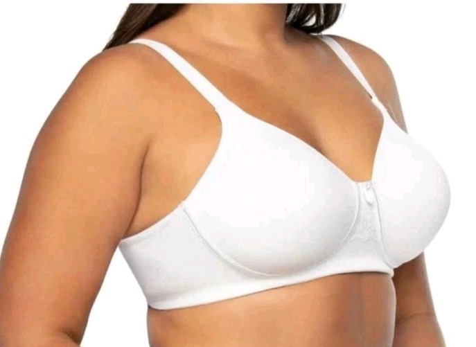 Vanity Fair  Radiant Women's Wireless Bra-Back& Side Smoothing Full Coverage 42D