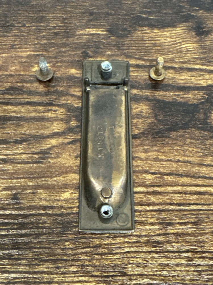 Drexel Passage Door Pull Brass Handle Campaign KCB N15812 Vintage Replacement