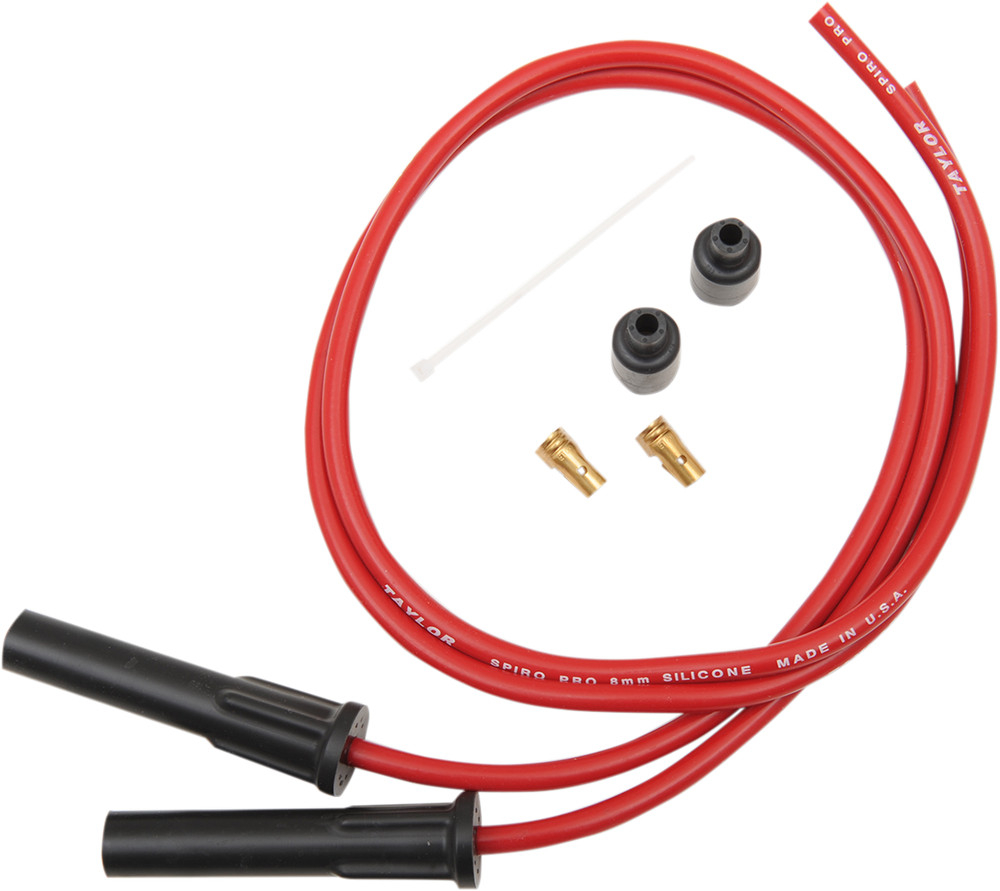 SUMAX Spark Plug Wire Kit - 8 mm Red - Part 86285