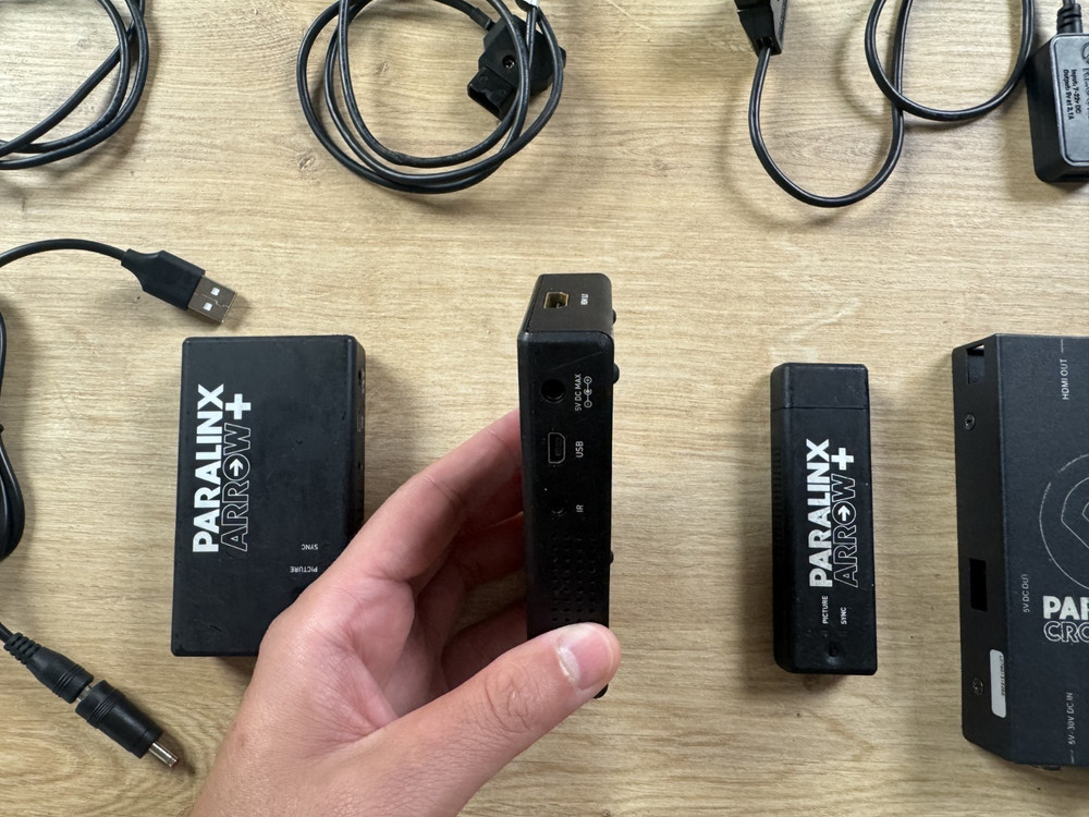 Paralinx Arrow Plus kit 2:1 (2 receivers, 1 transmitter) + Paralinx Crossbow