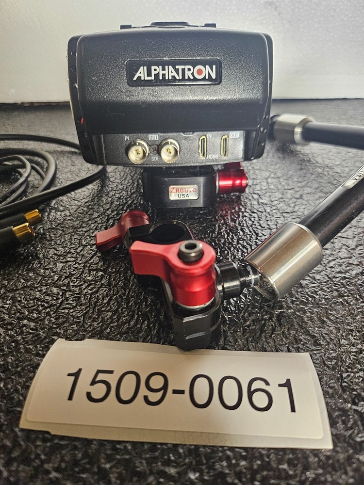 Alphatron EVF-035W-3G Electronic Viewfinder With Camera Mount - USED