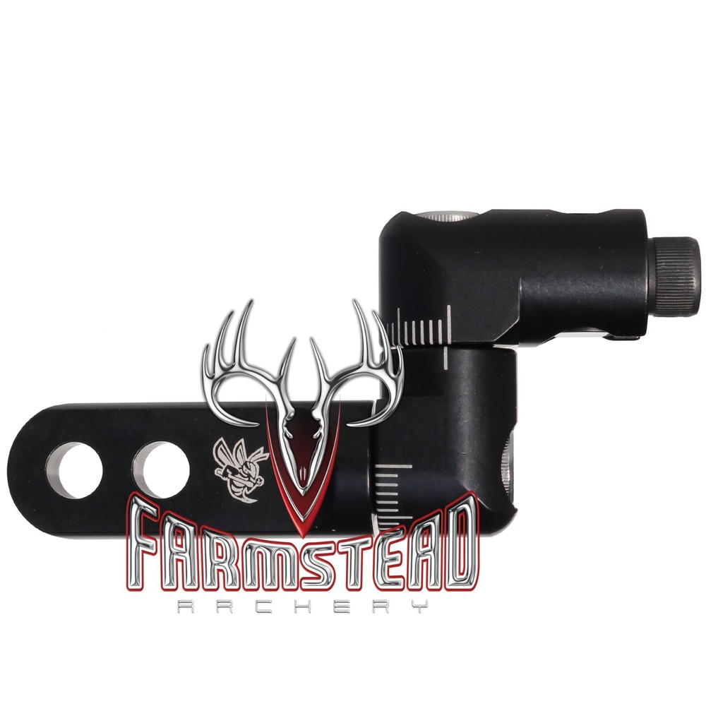 Bee Stinger Stabilizer Side Bar Infinity No Teeth Adjustable Black BSSBIN #00976