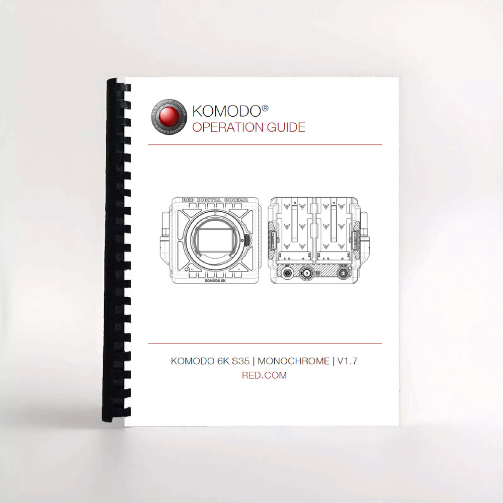 RED V-Raptor Operation guide Manual