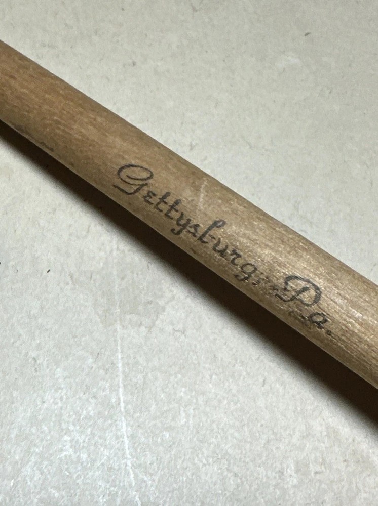 vintage gettysburg battlefield large corn cob pipe