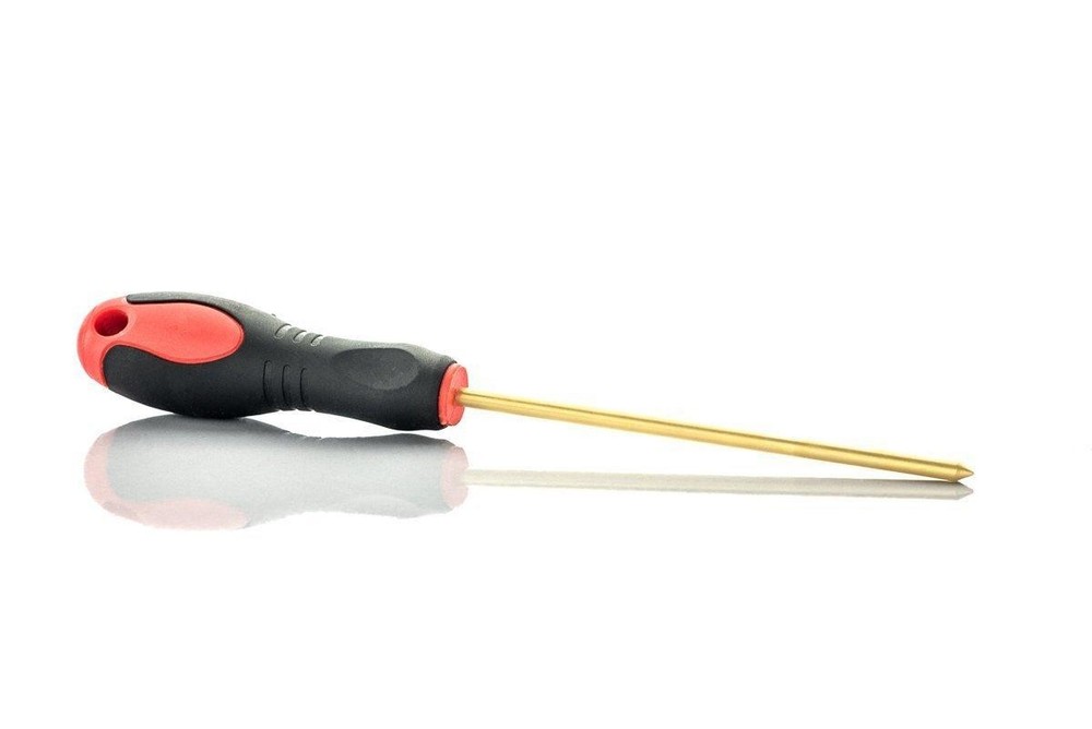 Sluice Monkey Metal Detecting Brass Probe and 12" Digger