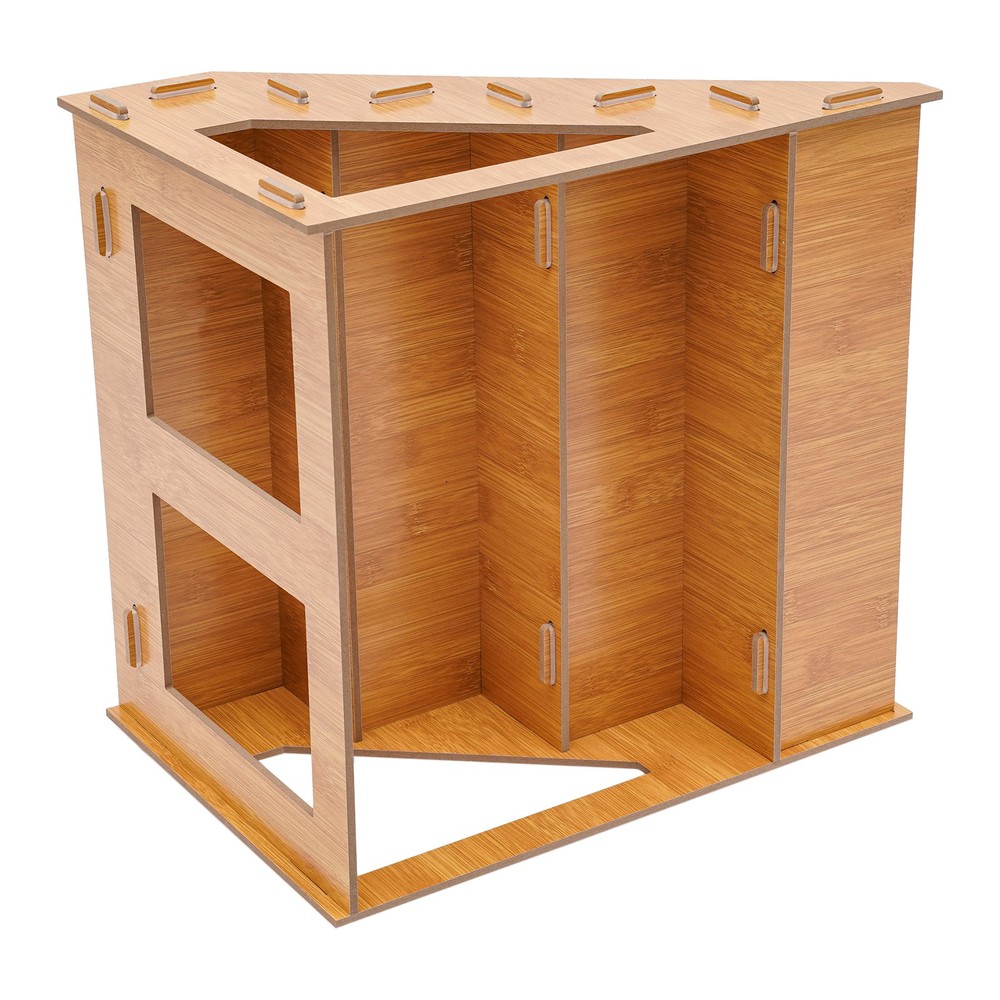 4 Pcs Retail Display Rack, 4 Tier Display Rack, Tabletop Display Stand