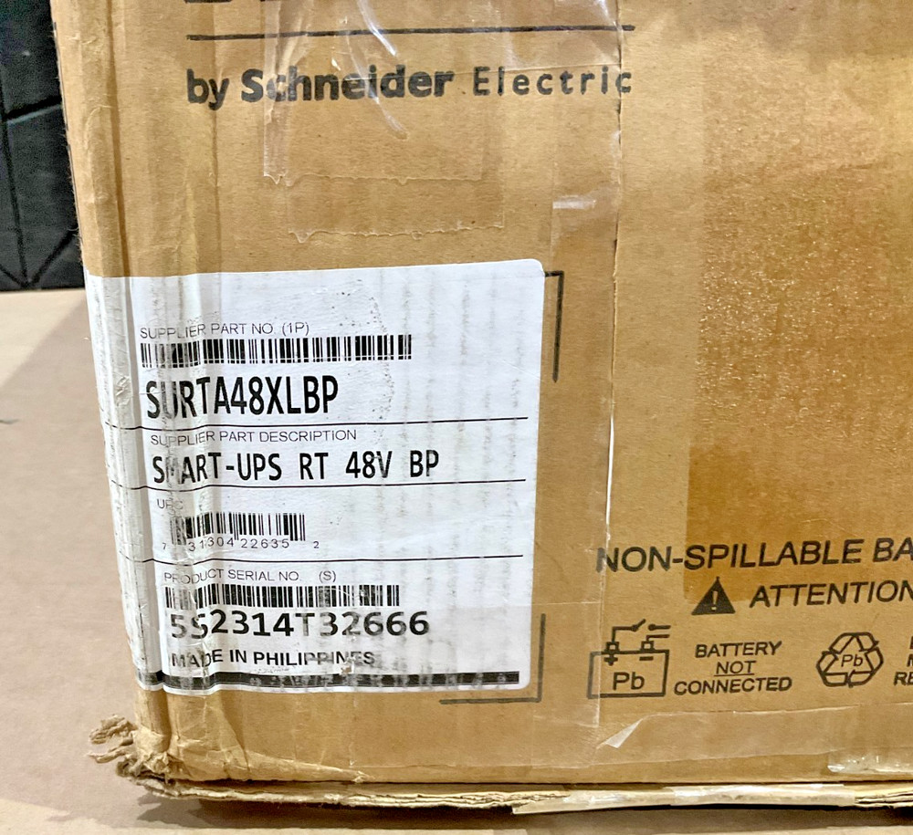 APC SmartUPS RT Battery Pack SURTA48XLBP
