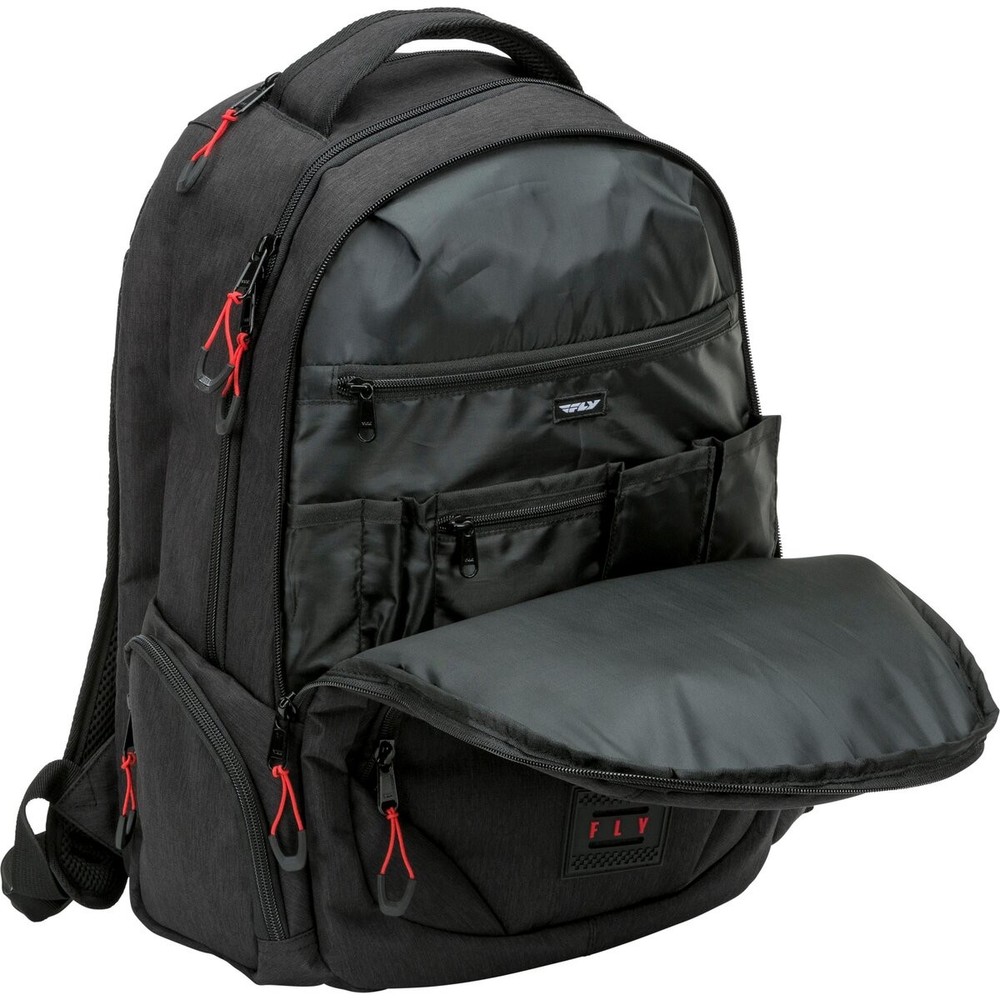 Fly Racing Black Main Event Backpack - 28-5228