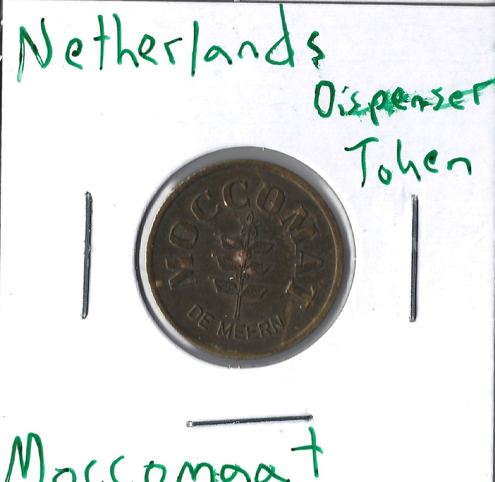 Dispenser Token Netherlands Moccomaat