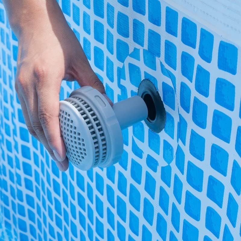11070 & 11072 threaded Strainer Connector and Grid Fit for swimming pool