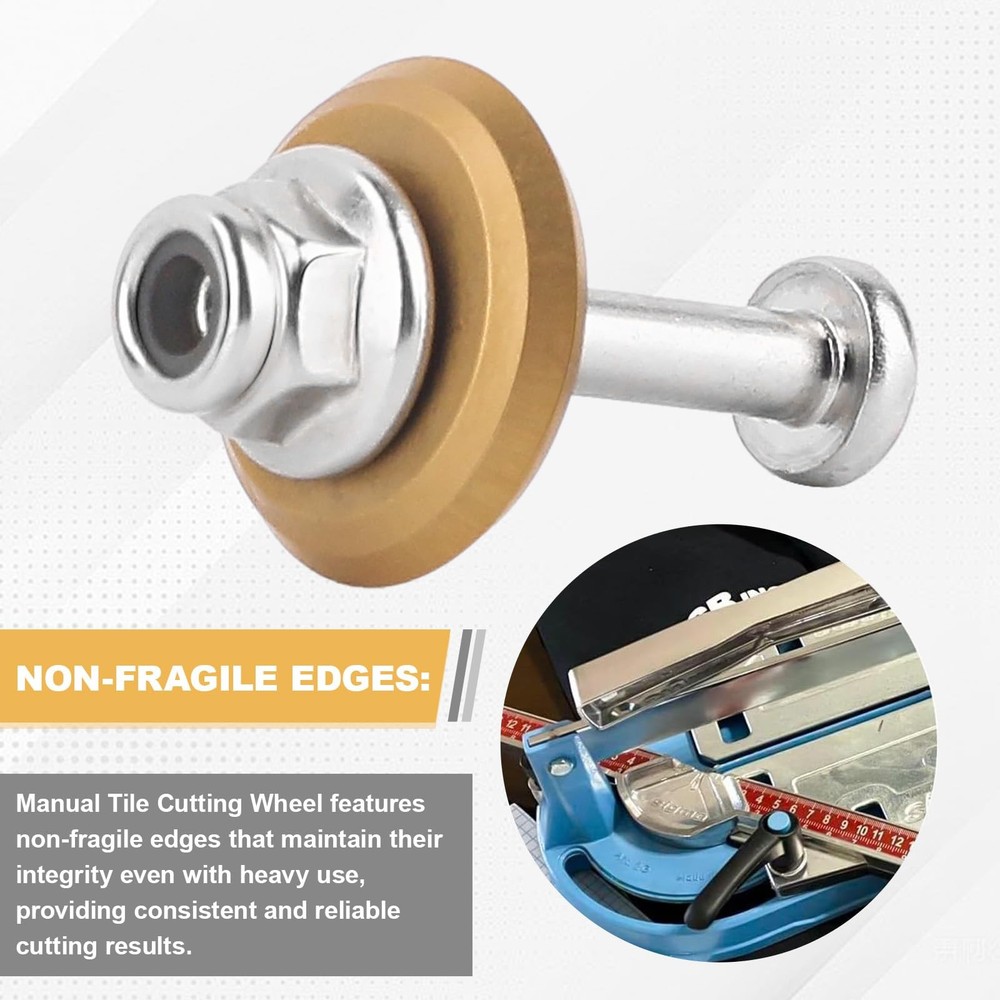 Tile Cutter 12MM Scoring Wheel 14A for All Sigma Pull Handle Tile Cutters, Up...