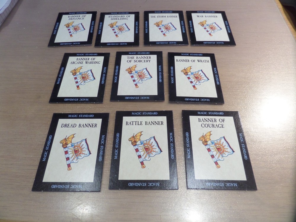 Warhammer Magic Standard Cards