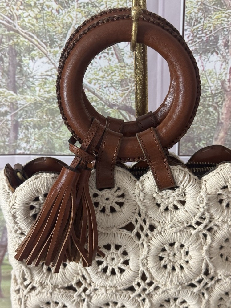 Patricia Nash Crochet Handbag, NWOT