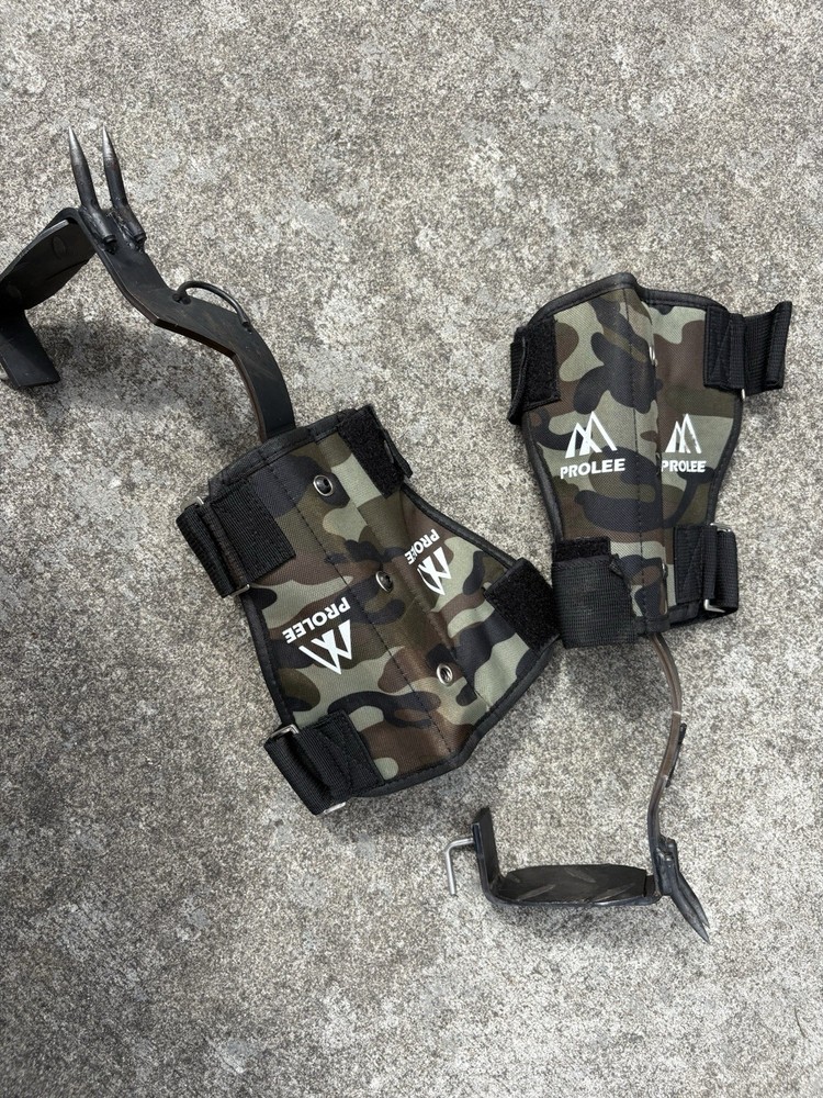 PROLEE Tree Climbing Spikes (Spurs) – FULL SET w/ Pads | READY TO WORK 🔥🌳