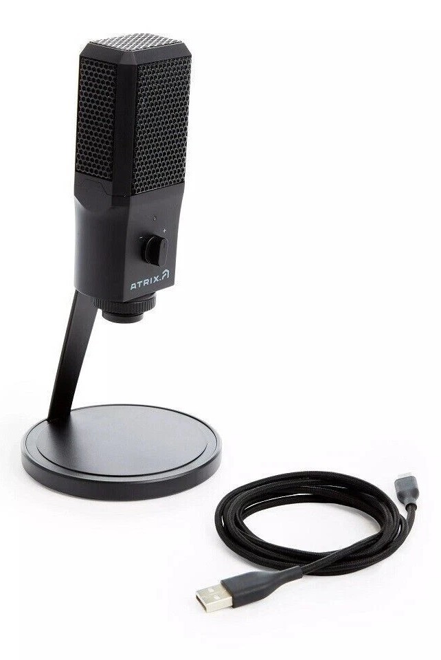 Atrix Desktop Streaming Microphone - FACTORY SEALED!