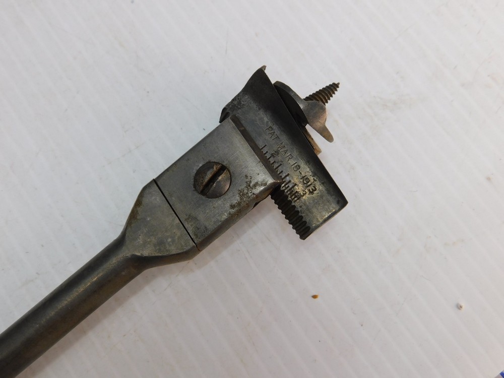 Vintage BBB Adjustable Drill Bit, Miller Falls Extension, plus Hargrave Bit,