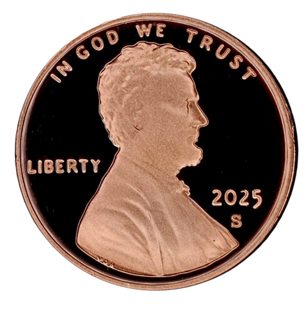 2025 -S  Proof Lincoln Shield Cent Penny US Coin