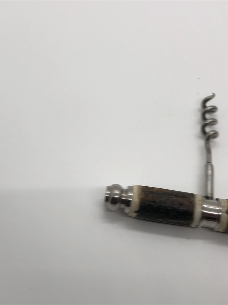 Bark Wood Handled Corkscrew Wine & Bottle Opener Set