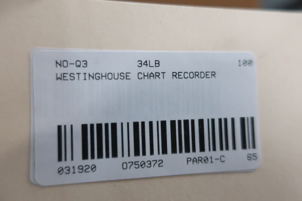 Westinghouse 174501 Chart Recorder