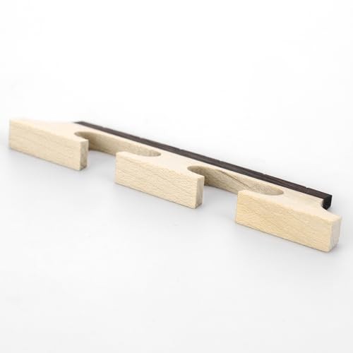 6 String Banjo Bridge 3 Legged Banjo Parts Maple Ebony 6 string