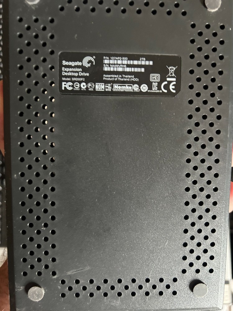 Seagate 2TB External HDD NA4MVRH6