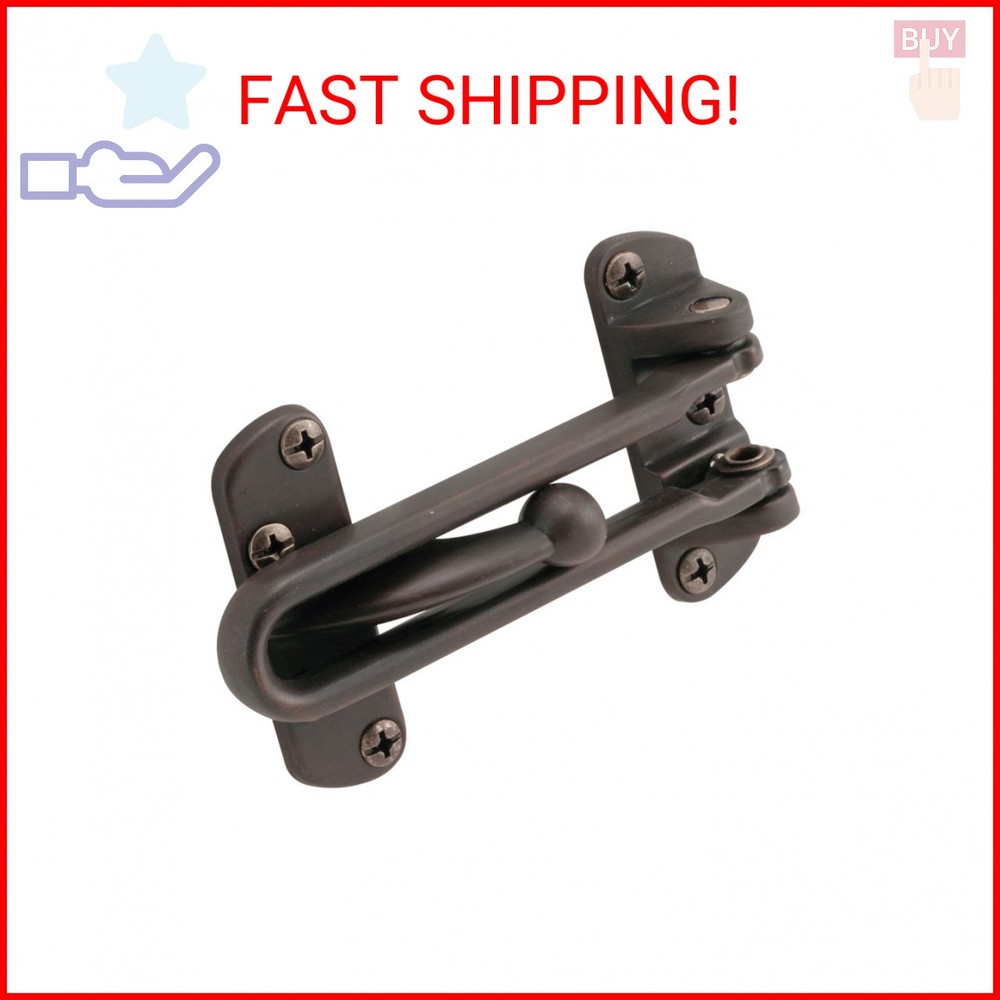 Prime-Line U 10309 Swing Bar Lock for Hinged Swing-In Doors – Secondary Security