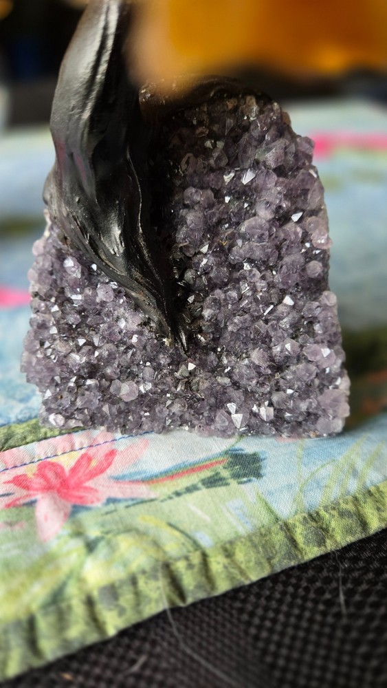 GEMSTONE TREE - CITRINE AND AMETHYST