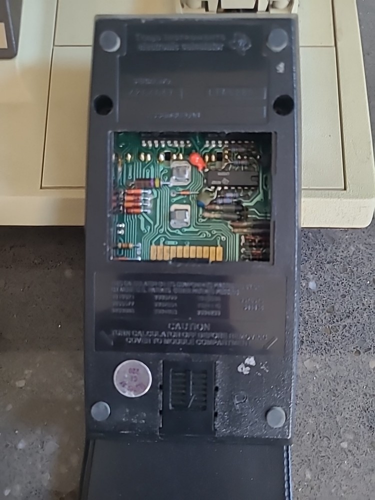 Texas Instruments TI Programmable 59 Calculator PC-100A No Cord Untested AS IS