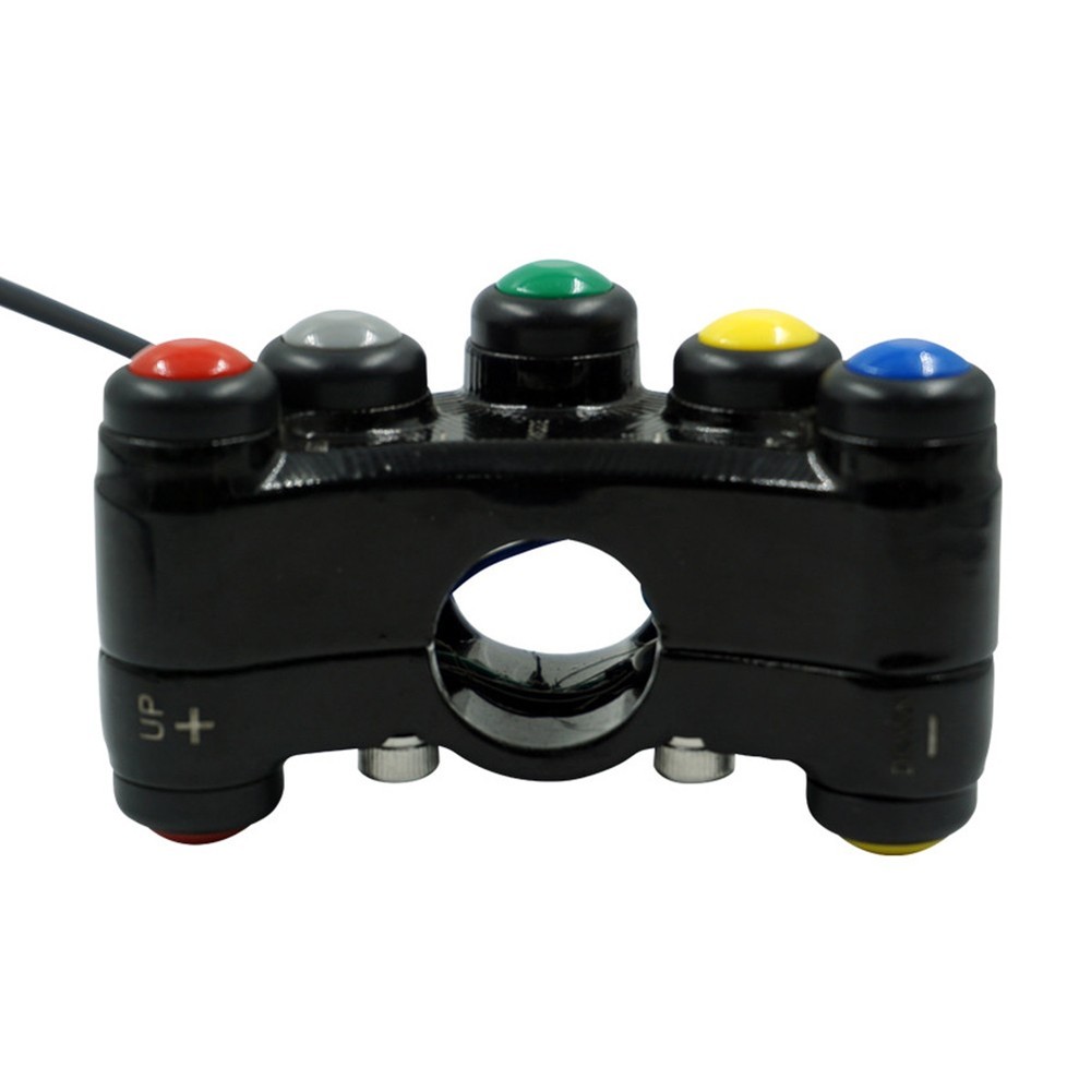 7/8" 22mm Motorcycle Switches Handlebar Control Switch Button ON OFF Start Kill
