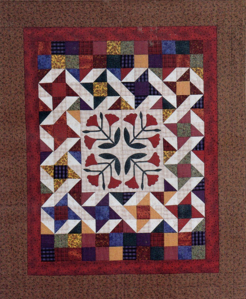 BRIDGE MIX QUILT PATTERN  uncut