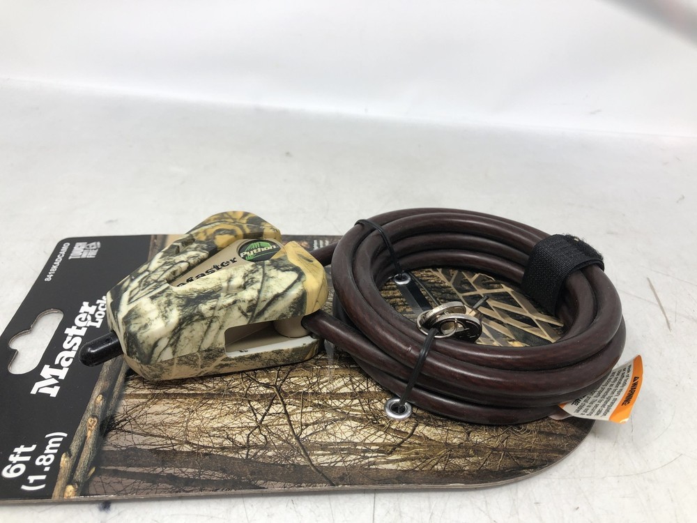 Master Lock Python 8418KADCAMO 6ft Adjustable Cable Lock