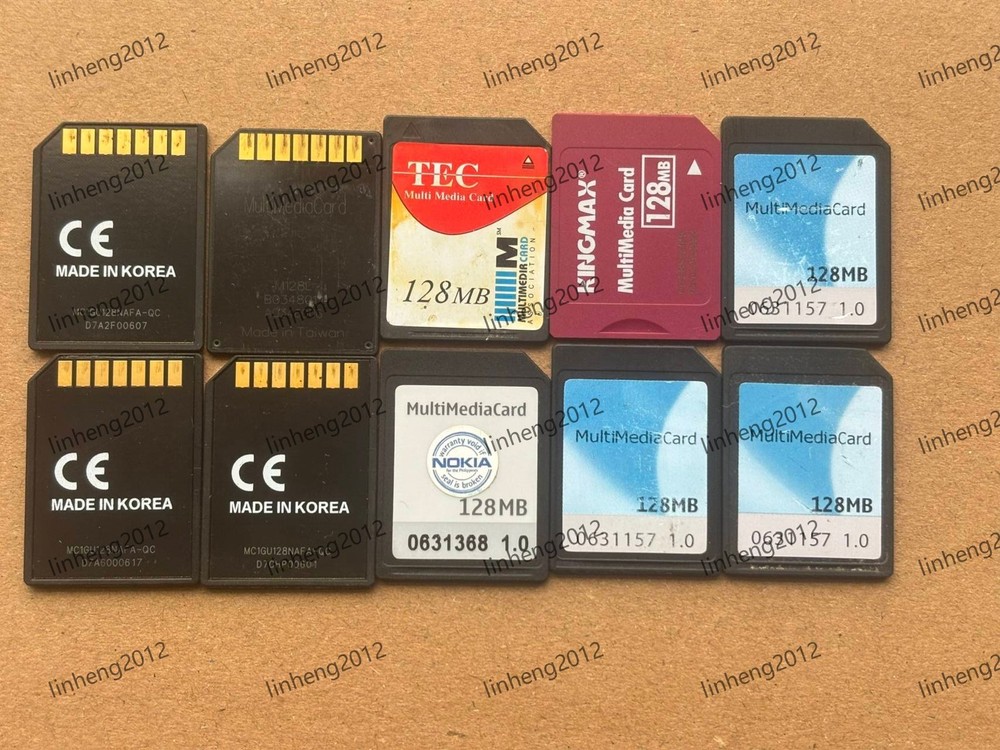10PCS 128MB MMC CARD