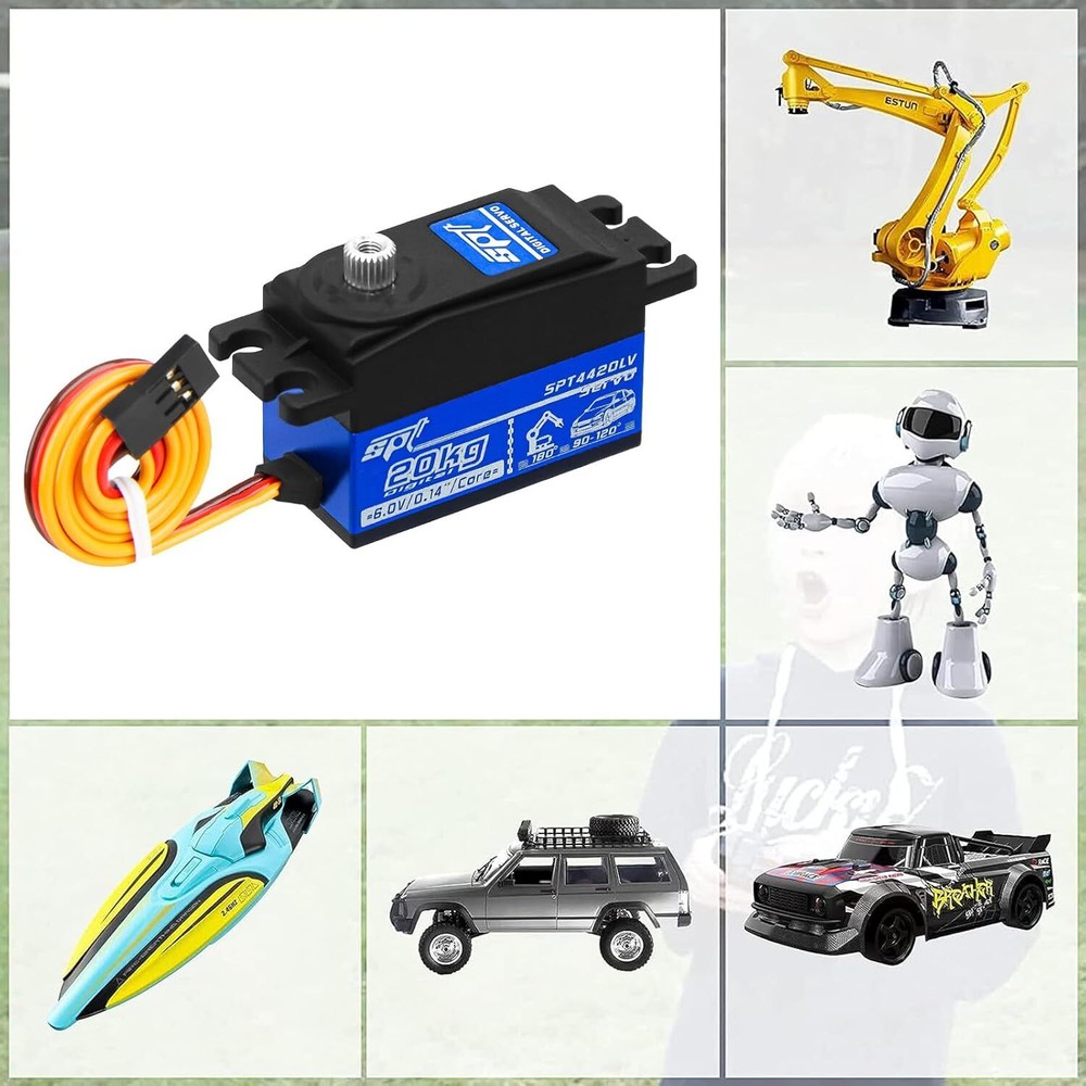 20kg Low Profile Servo RC Digital High Torque 20KG