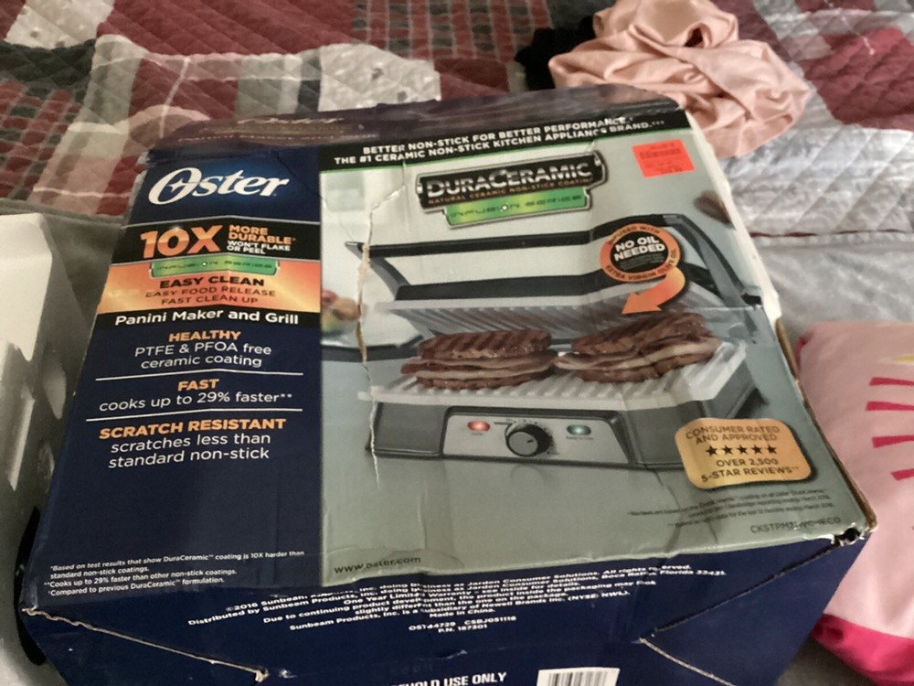 Oster Panina Maker and Grill Infusion Series