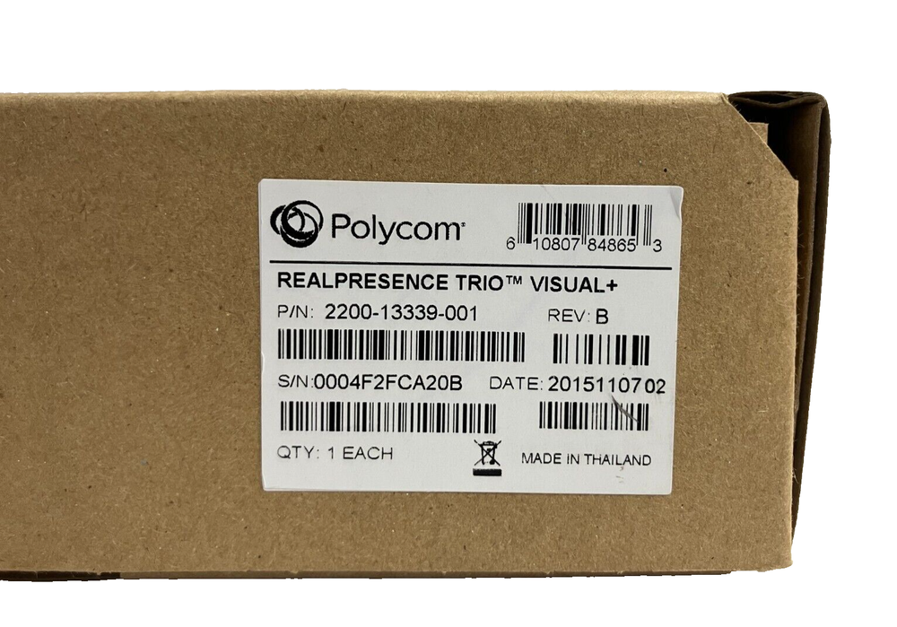 POLYCOM REALPRESENCE VISUAL+ 2200-13339-001 NEW