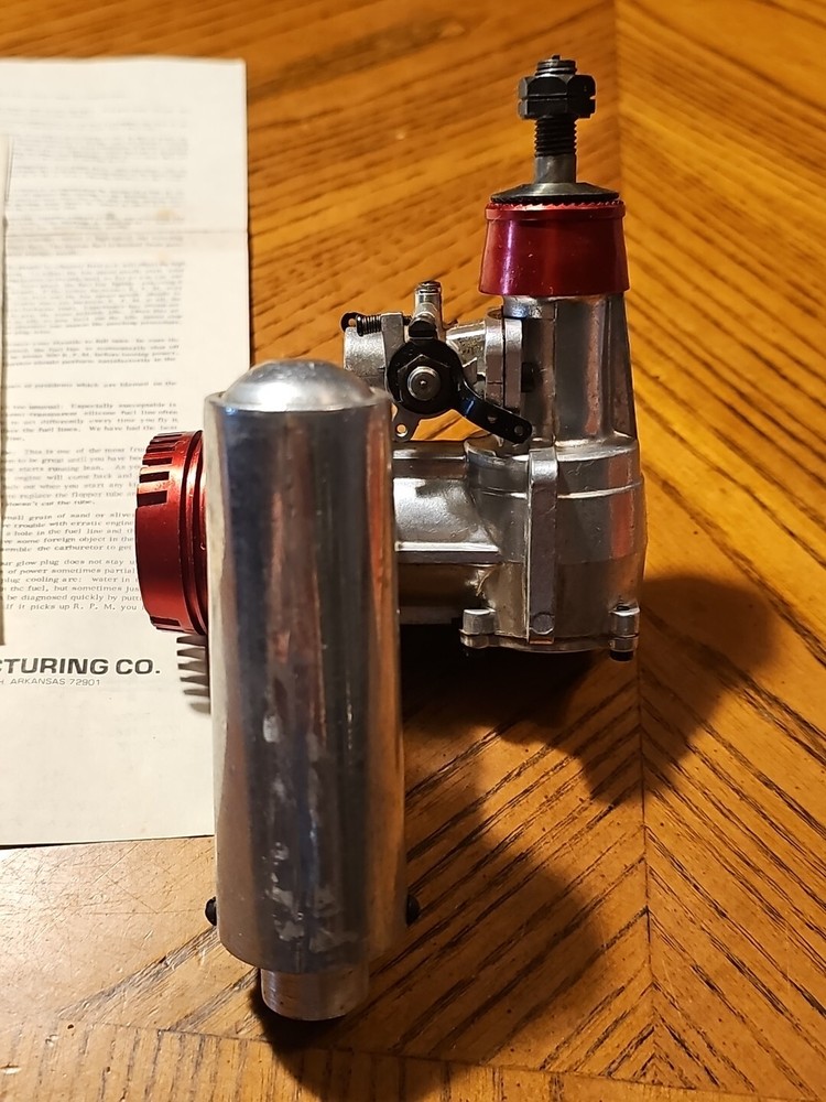 Vintage Duke Fox's HAWK 60 RED HEAD RC Engine / Motor