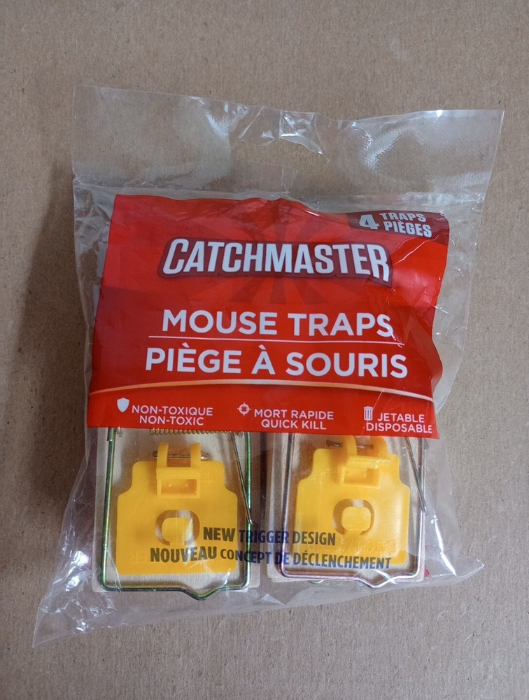 Catchmaster Mouse Traps 4 Pack
