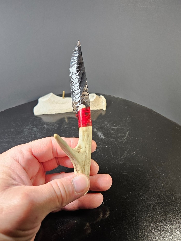 Highest Quality on ebay Stunning Rainbow Obsidian Knife~Riddick~KENNY Hull~Sharp