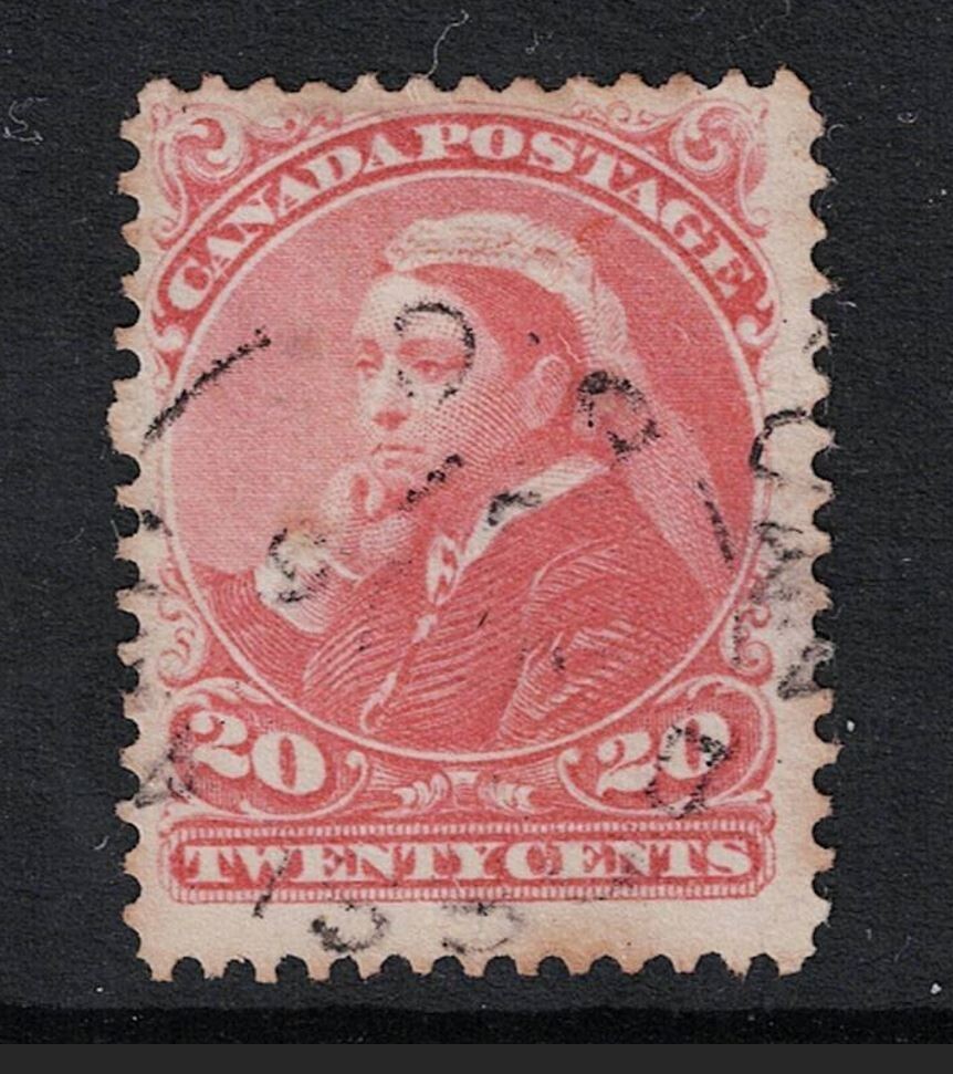 Canada SC# 46 Used / Hinge Rem - S19247