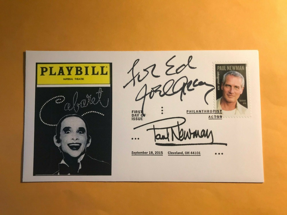 SIGNED JOEL GREY CABARET FDC  AUTOGRAPHED FIRST DAY COVER