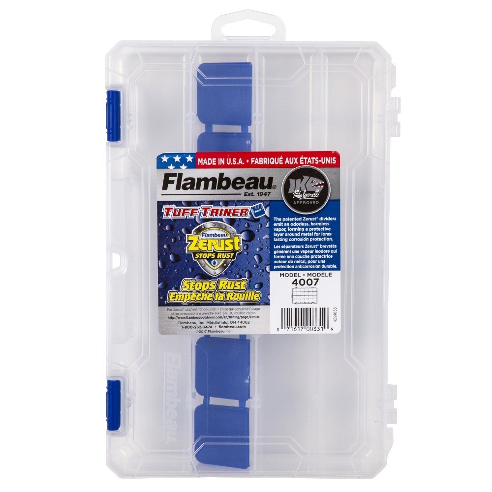 2-Pack 24-Compartment Storage Organizer Box with Removable Dividers and Rust