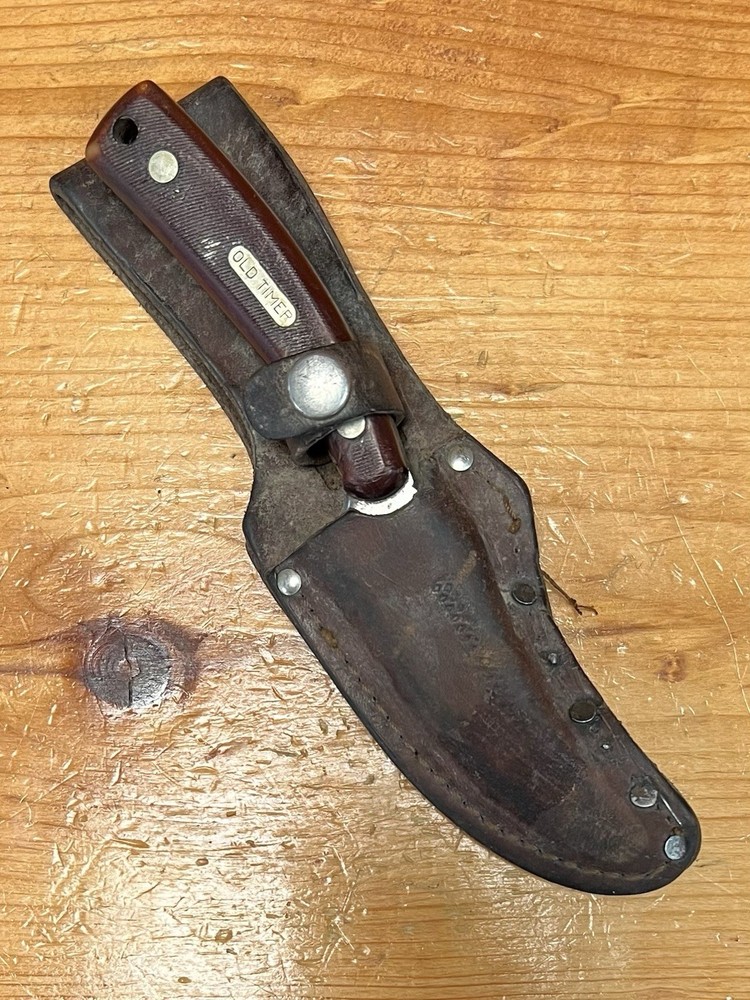 Vintage Schrade USA 152 Sharpfinger Old Timer